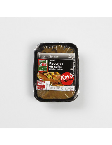Redondo de ternera en salsa. EUSKO LABEL. 300G