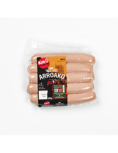 Txahaltxitxa cocida de ternera Arroako Bost. EUSKO LABEL