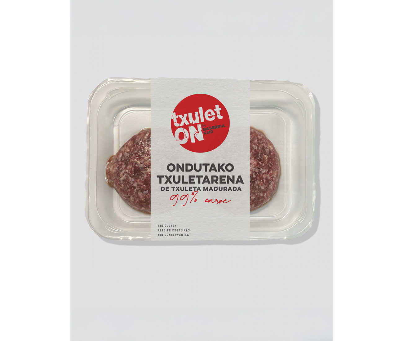 TxuletON. Hamburguesa 99% carne de txuleta madurada