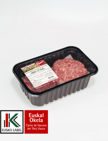 Hamburguesa de ternera XXL. 240g/ud. EUSKAL OKELA
