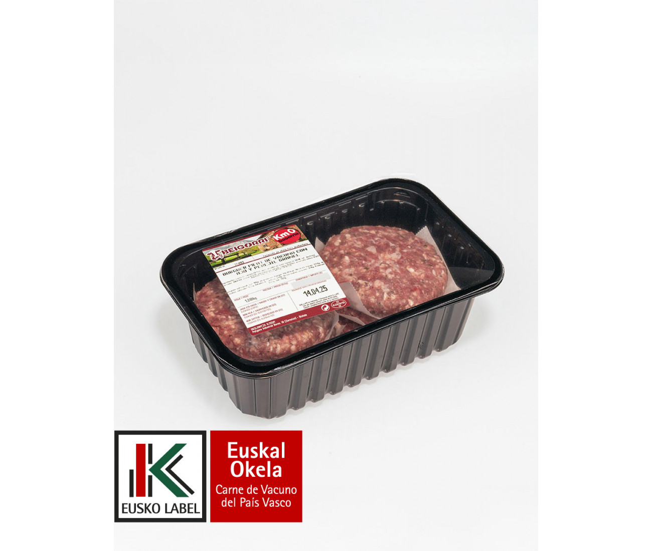 Txahal hanburgesa, perrexil eta baratxuriarekin EUSKAL OKELA