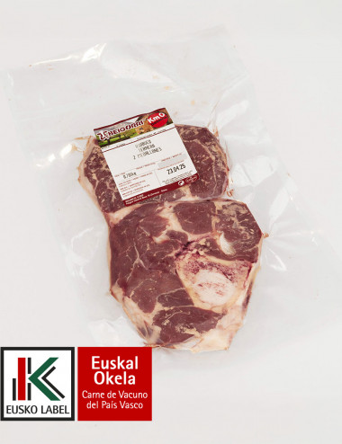 Osobuco de ternera. 2 medallones de 700gr. EUSKAL OKELA