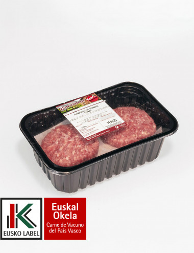 Hamburguesa de ternera. EUSKAL OKELA