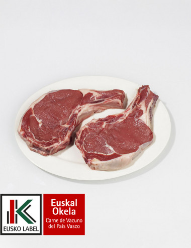 Txuleta de ternera. Pack de 2 unidades de 600gr. EUSKAL OKELA