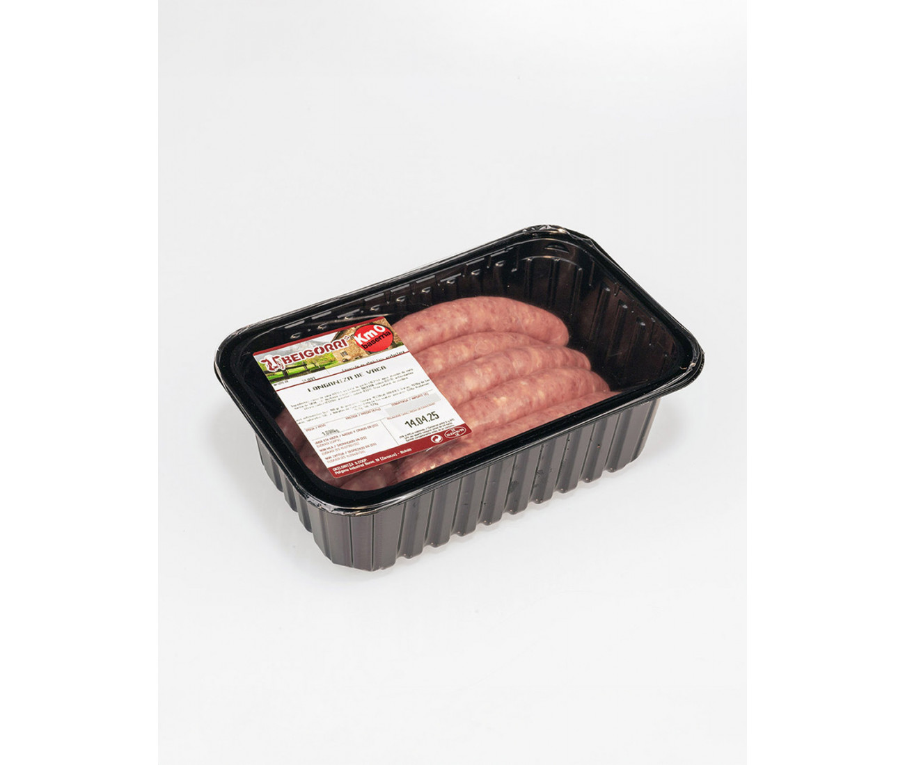 Txahaltxitxa de vaca. 14 uds de 70gr.