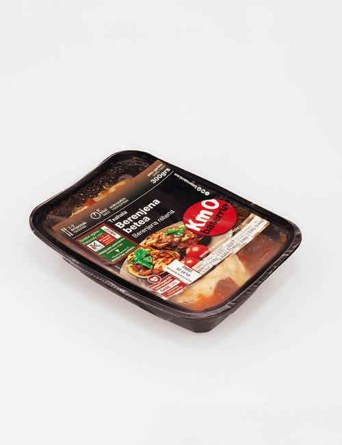 Berenjena rellena de ternera. EUSKO LABEL. 300g