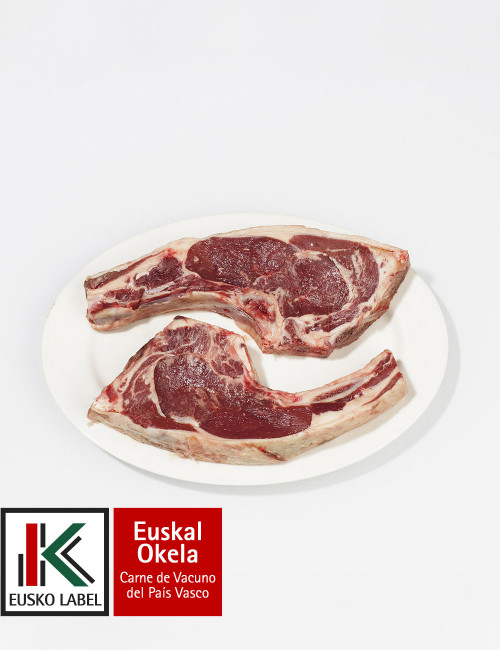 Txuleta de ternera. Pack de 2 unidades de 450gr. EUSKAL OKELA