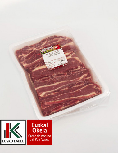 Especial parrillada. Churrasco de ternera. 6kg. EUSKAL OKELA