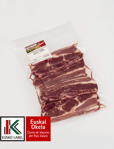 Churrasco de ternera. 1kg. EUSKAL OKELA