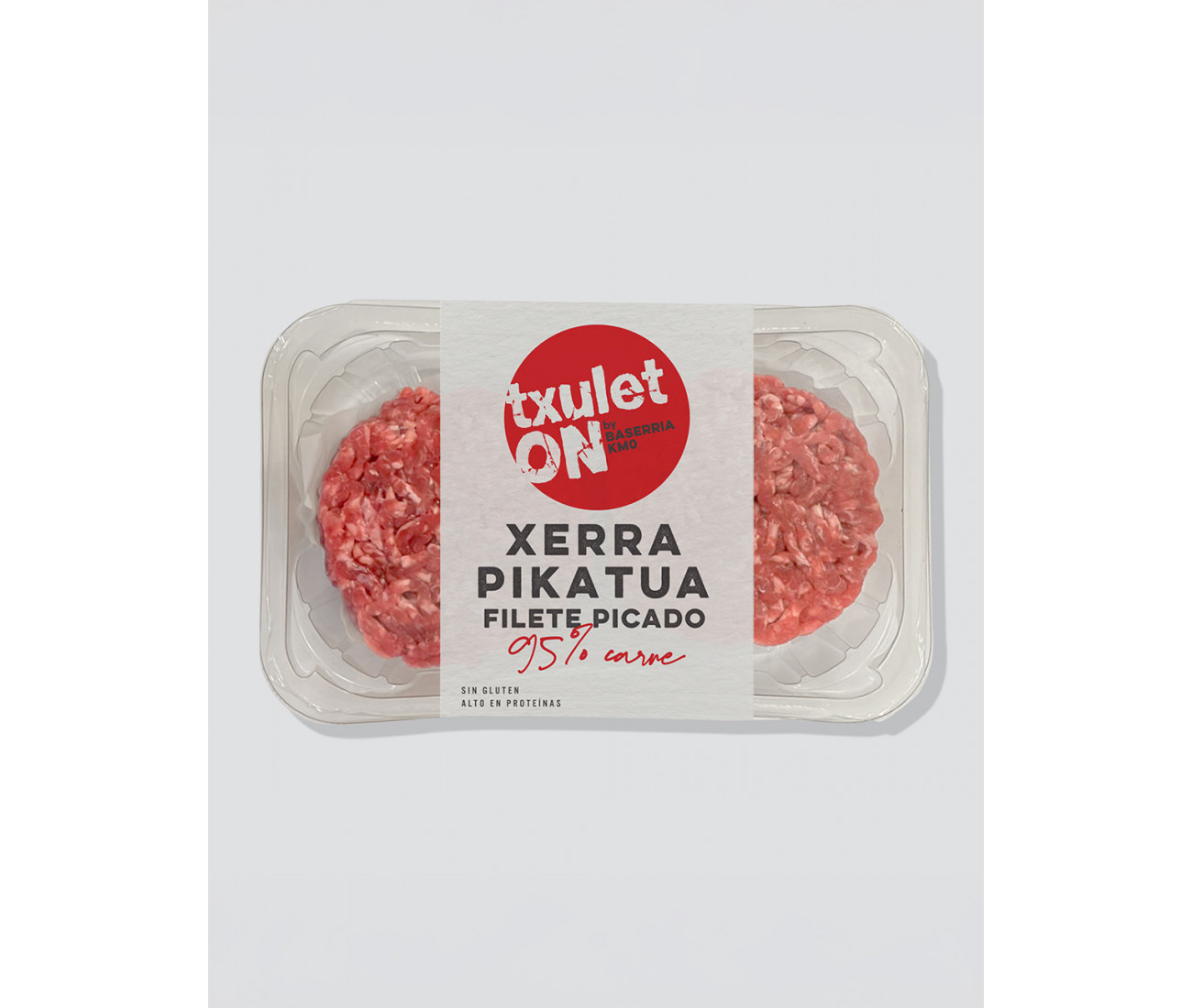 TXULETON. Filete picado 95% CARNE DE VACA