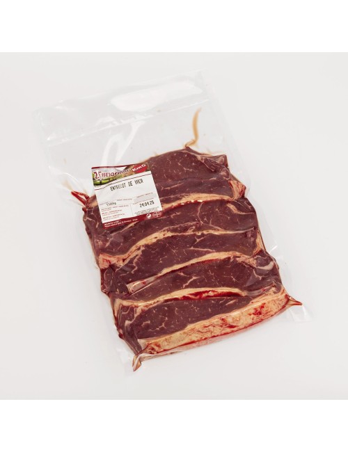Tiras entrecot de vaca. 1,5Kg
