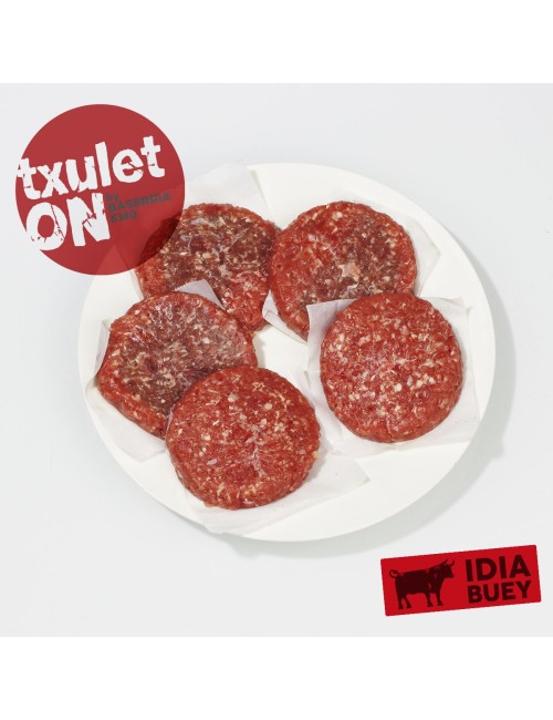 TxuletON. %95 idi-haragizko hanburgesa