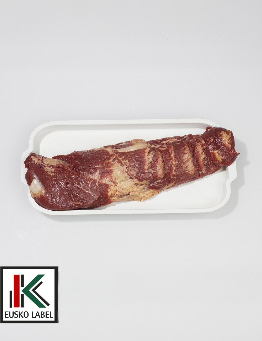 Rulo de solomillo de ternera. 3 – 3,5 kg. Eusko Label