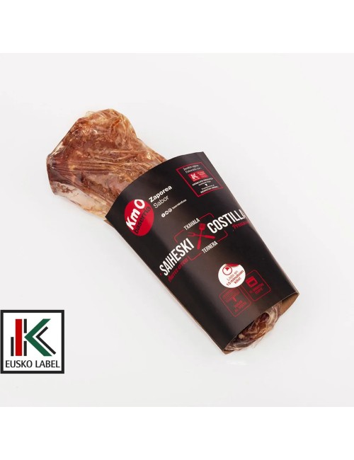 Txahal saiheski aurrez errea Eusko Labelarekin eginak