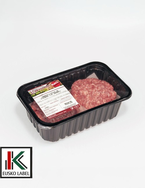 XXL txahal hanburgesak. 240 g/un. EUSKO LABEL