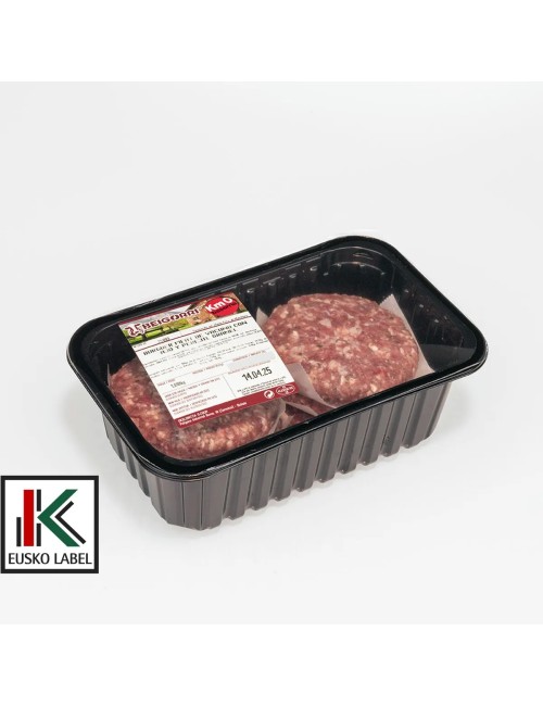 Txahal hanburgesa, perrexil eta baratxuriarekin EUSKAL OKELA