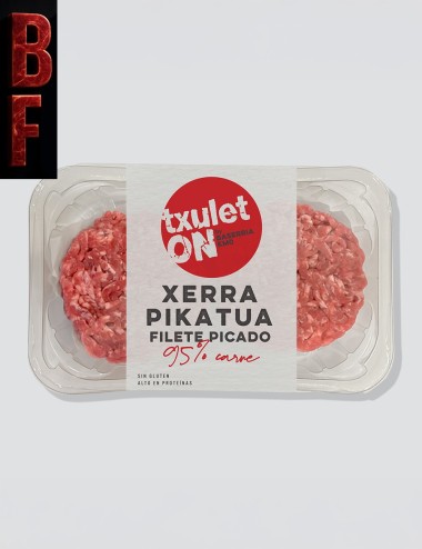 TxuletON. Filete picado 95% CARNE DE VACA