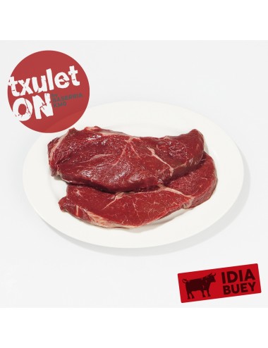 Filetes de cadera. Carne de buey. 1Kg