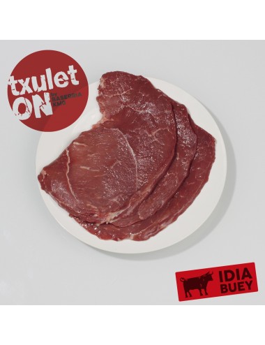 Filetes de babilla. Carne de buey. 1Kg