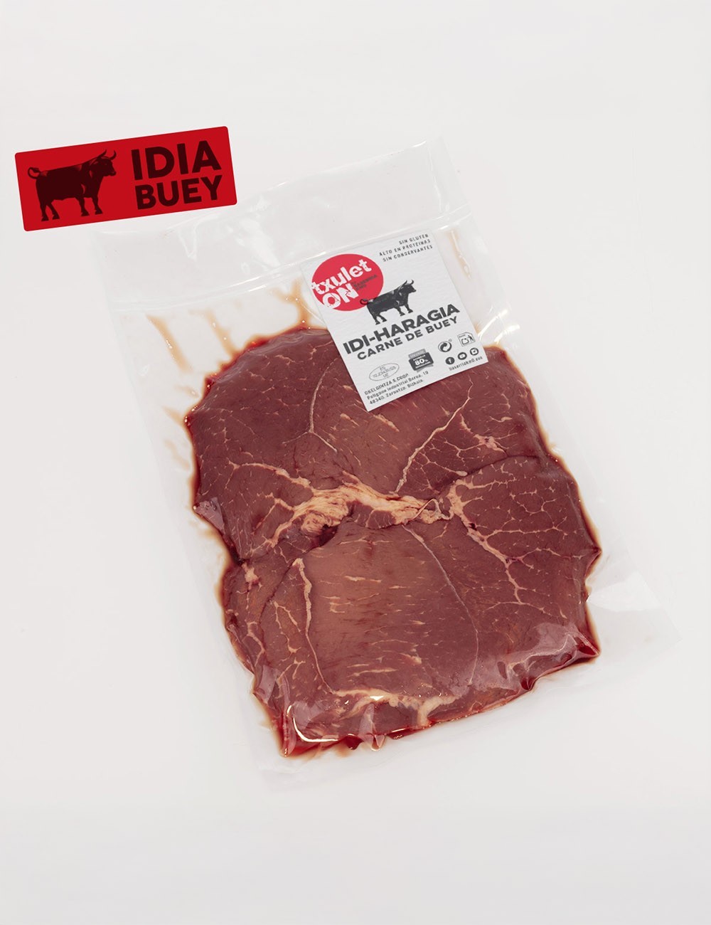 Filetes de babilla. Carne de buey. 1Kg