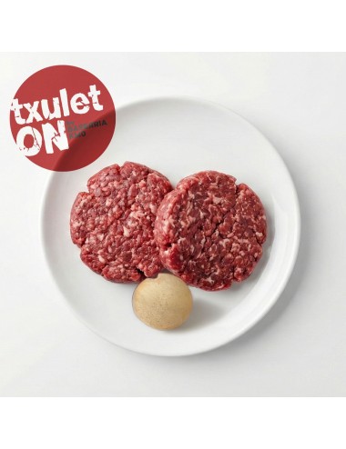 Hamburguesa 99% carne de txuleta madurada + salsa de boletus