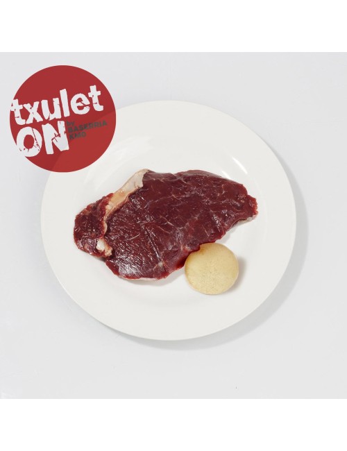 Entrecot de vaca + salsa de boletus