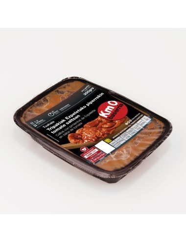 Plato cocinado: Callos con pimientos de Espelette en salsa de tomate. 300g| Carne vasca online