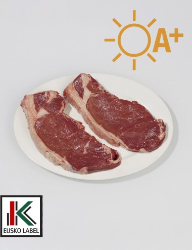 Entrecot de ternera. 1,5kg. EUSKO LABEL