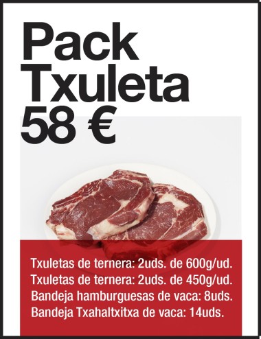 Pack oferta Txuleta