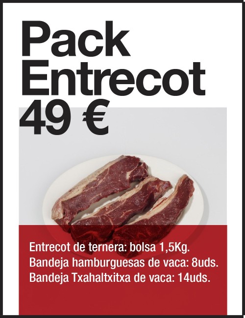 Pack oferta Entrecot