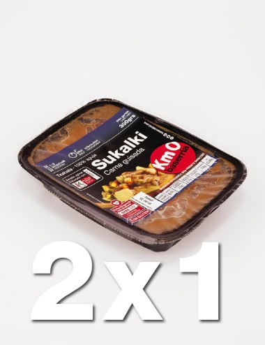 Sukalki de ternera con verduras y patatas. EUSKO LABEL. 300G
