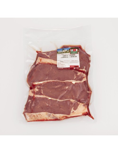 Entrecot de ternera. 1,5kg. EUSKO LABEL