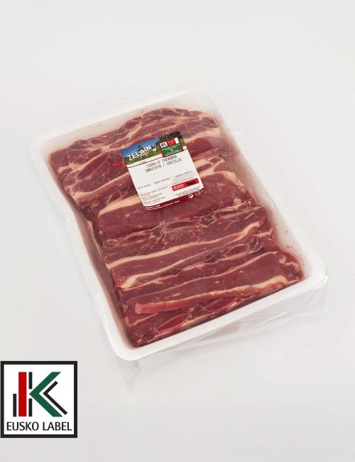 Especial parrillada. Churrasco de ternera. 6kg. EUSKO LABEL