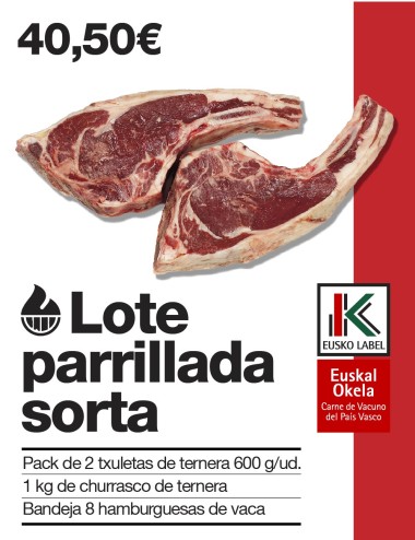 Lote parrillada