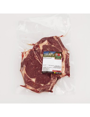 Txahal txuletoia. 600 g-ko bi unitateko packa. EUSKO LABEL
