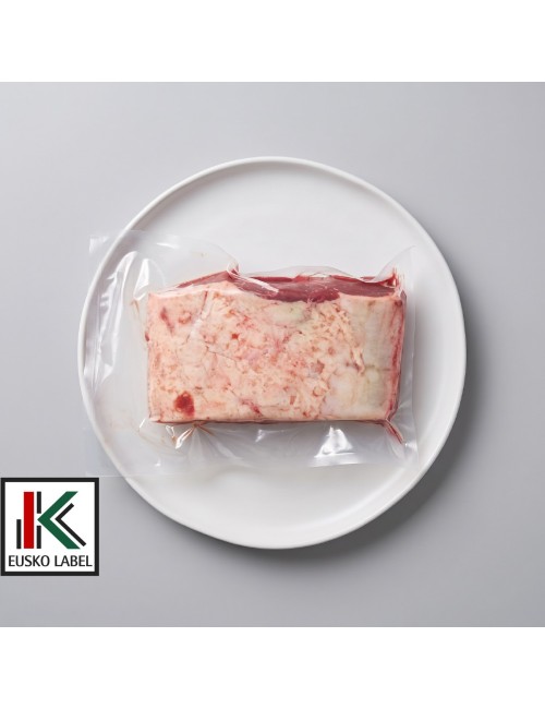 Entrecot de ternera, trozo. 1,3kg. EUSKO LABEL