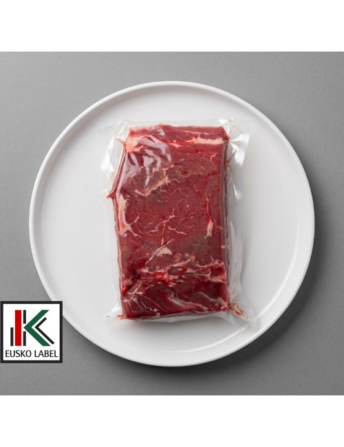 Entrecot de ternera, trozo. 1,3kg. EUSKO LABEL