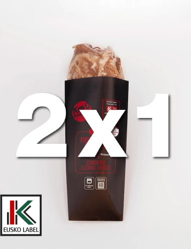 2 x 1 Pierna de cordero lechal preasado. EUSKO LABEL