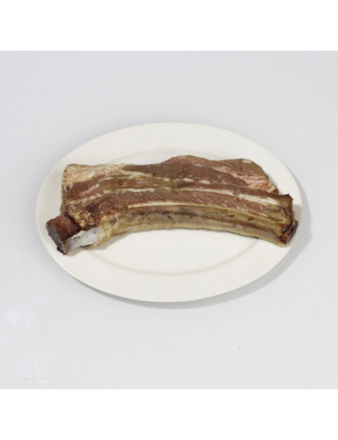Costilla preasada de ternera. Elaborado con EUSKO LABEL