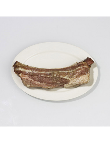 Costilla preasada de ternera. Elaborado con EUSKO LABEL