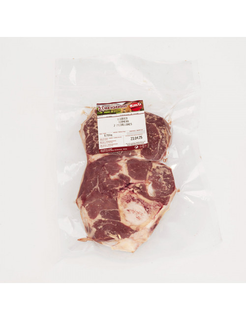 Osobuco de ternera. 2 medallones de 700gr. EUSKAL OKELA