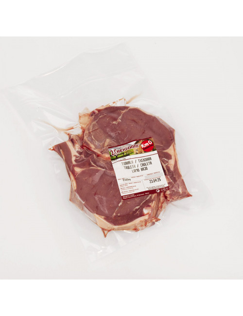 Txuleta de ternera. Pack de 2 unidades de 450gr. EUSKAL OKELA