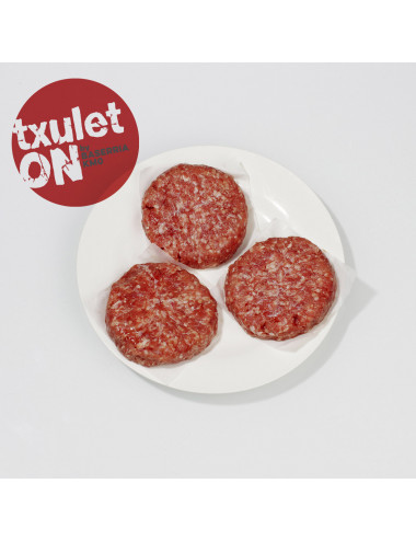 TxuletON. Hamburguesa 99% carne de txuleta madurada