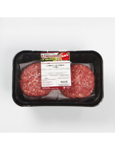 Hamburguesa de ternera. EUSKAL OKELA