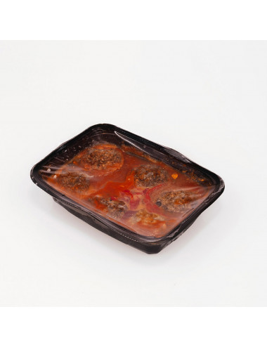 Albóndigas de ternera en salsa de tomate. EUSKO LABEL. 300G