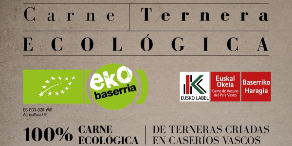 Carne ecológica de caserío: salud, bienestar y sabor local